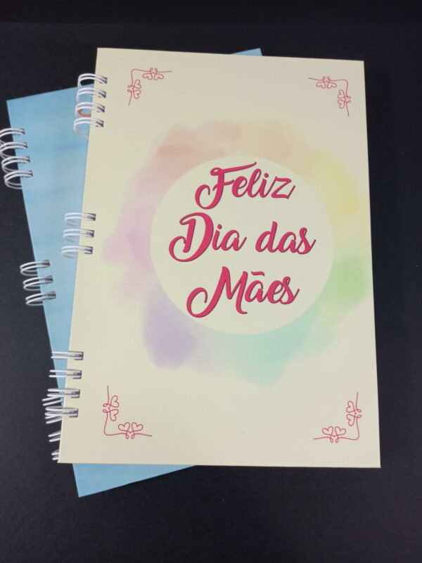 Caderno 14x20cm - Feliz Dia das Mães 2 - capa