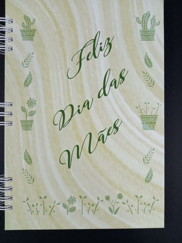 Caderno 14x20cm - Feliz Dia das Mães 3 - capa