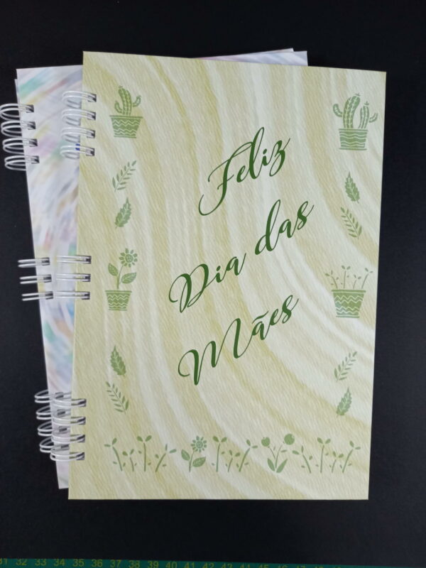 Caderno 14x20cm - Feliz Dia das Mães 3 - capa