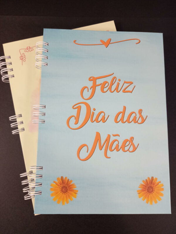 Caderno 14x20cm - Feliz dia das Mães (1)